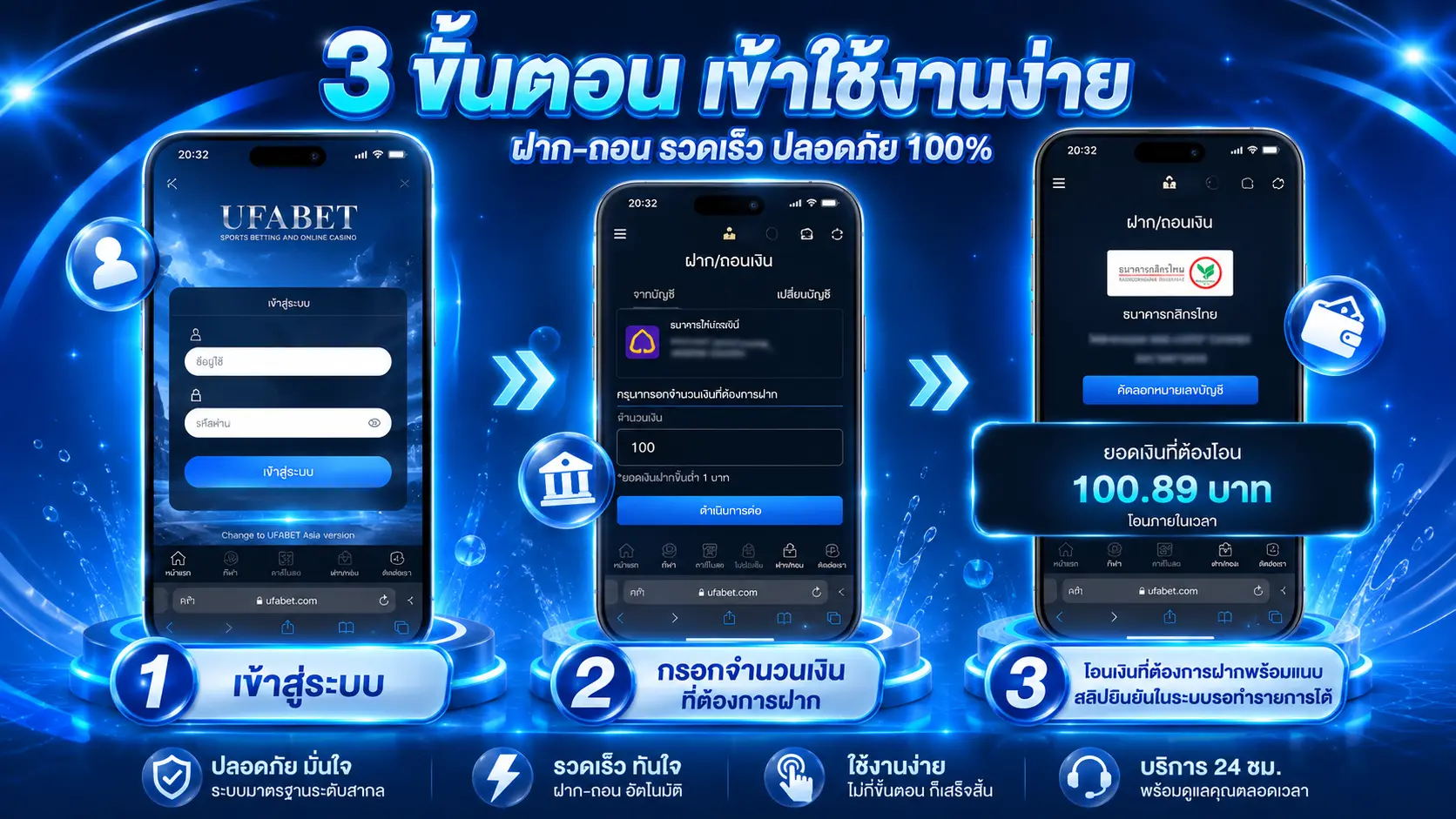 ฝาก-ถอน UFABET